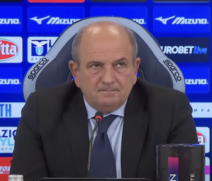 Lo sfogo del ds della Lazio: «Mettessero a riposo gli arbitri al Var perché stanno facendo danni inenarrabili»