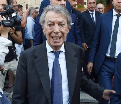 Moratti: «Inchiesta ultras? Secondo me club e tesserati sono stati un po’ costretti a fare certe cose»