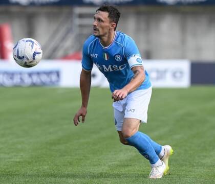 Napoli: Mario Rui torna ad allenarsi in gruppo, ma resta fuori lista (Di Marzio)