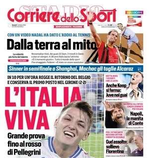 Cds: “Napoli, la manita di Conte”