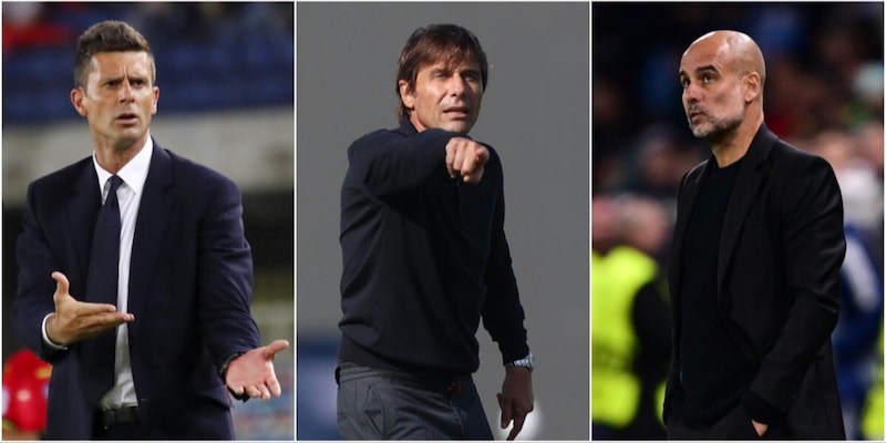 Come giocano le big d’Europa: tra Juve e City l’equilibrio lo trova Conte