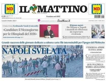Il Mattino: “Incoronato”