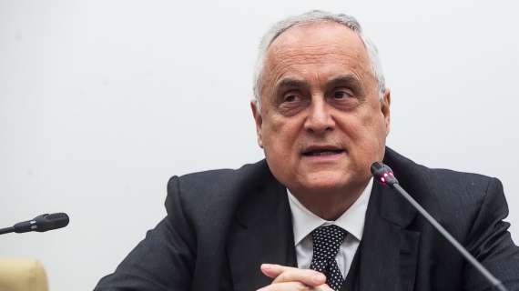 Lazio, Lotito: “Società ostaggio dei comportamenti studiati dei tifosi, va cambiata la regola”