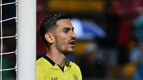 Meret è ancora in dubbio per Empoli: indizio dall’ultimo allenamento
