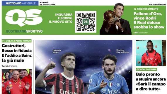 Qs fa una richiesta a Milan e Napoli: “Regalateci un altro show”