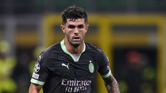 Sky – Milan, forfait dell’ultimo minuto: Pulisic verso la panchina col Napoli