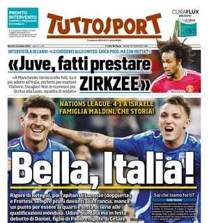 Tuttosport: “Bella Italia. Juve, fatti prestare Zirkzee”