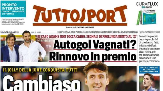 Tuttosport: “Cambiaso boom: due no al Real Madrid”