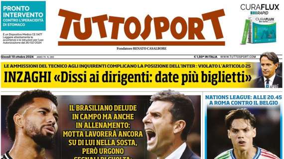 Tuttosport sul Torino: “Candreva subito, Simeone a gennaio”