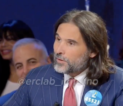 Adani a Panatta: «Ma che hai preso il Viagra anche stasera?» VIDEO