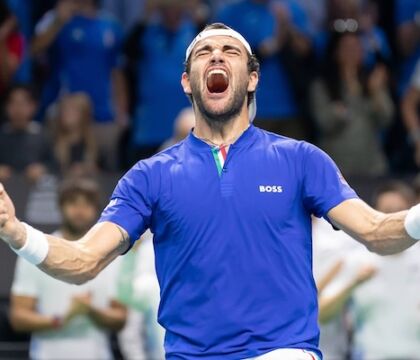 Berrettini: «Nel 2023 Volandri e Sinner mi dissero avrebbero voluto vincere la Davis con me in campo»