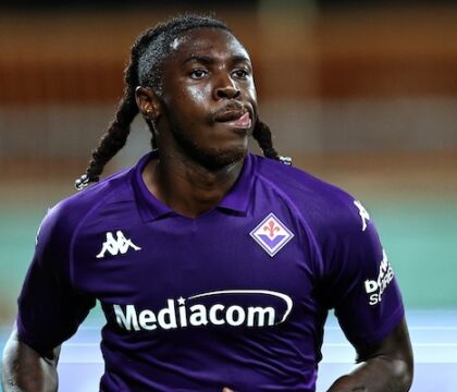 La Fiorentina del ritrovato Moise Kean è terza: è a tre punti dal Napoli capolista