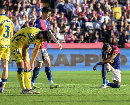 La poco raccontata crisi del Barcellona: perde in casa col Las Palmas e il Real Madrid può fare il sorpasso virtuale