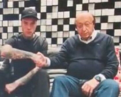 Moggi torna nel calcio, sarà il vicepresidente della squadra di Fedez