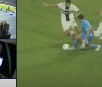 Napoli-Parma, il Var violò il protocollo: richiamò l’arbitro per togliere un rigore su Simeone (il tocco c’era)