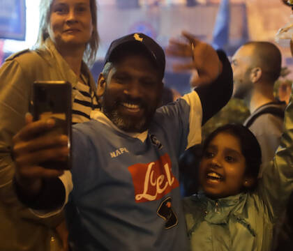 Napoli, contro la Roma altro pienone. Superati i cinquantamila per la quarta partita di fila