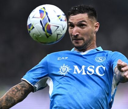 Politano: «Abbiamo fatto un buon primo tempo. Non sarà una sconfitta a buttarci giù»