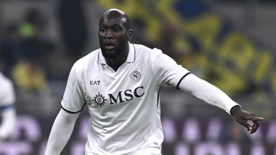 Secondo cambio per il Napoli: esce Lukaku
