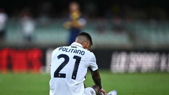 Terzo e ultimo cambio per il Napoli: esce Politano
