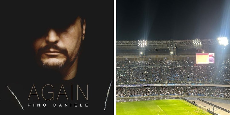 Brividi prima di Napoli-Roma: l’inedito di Pino Daniele fa piangere lo stadio