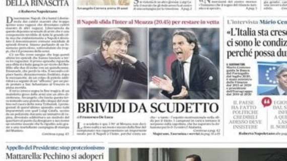 Il Mattino: “Brividi da Scudetto”