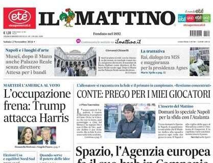 Il Mattino: “Conte: Prego per i miei giocatori”