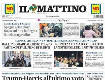 Il Mattino: “Il grande cuore di Napoli: ‘Adesso rialzatevi'” 