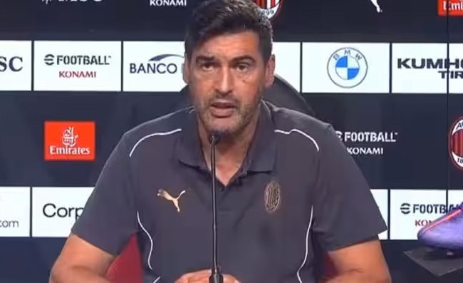 Milan, Fonseca spavaldo: “Potevamo farne 6 o 7. Ero incazzato con l’arbitro”