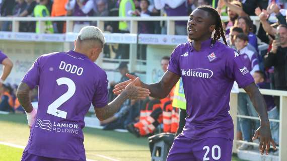 Pari Fiorentina, Roma sotto anche col Bologna: i risultati al 45′