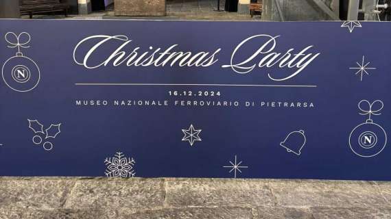 Christmas party SSCNapoli, rivivi la serata: la fotogallery