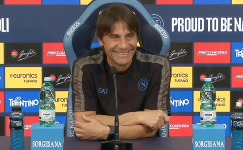 Conferenza Conte pre Lazio-Napoli Coppa Italia: seguila su CN24