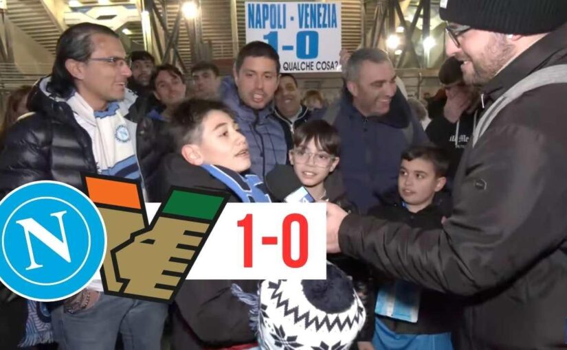 Il Napoli torna capolista, guardate la reazione dei tifosi allo stadio | VIDEO