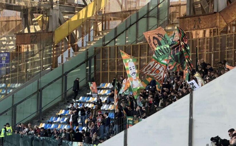 Napoli-Venezia, folta presenza nel settore ospiti! | FOTO