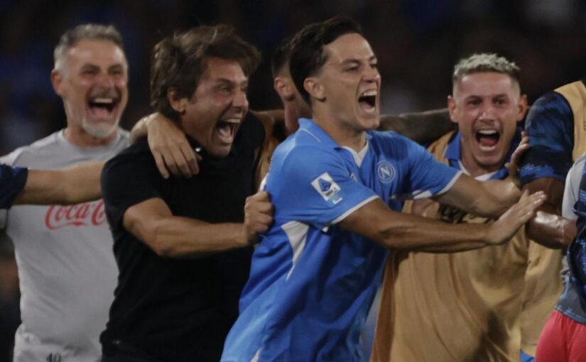 Conte su Raspadori: "Con lui stiamo lavorando per vederlo in un ruolo diverso"