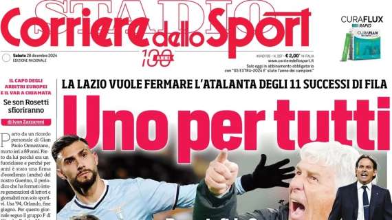 Corriere dello Sport: “Conte e Inzaghi tifano Baroni. Il Napoli su Pellegrini”