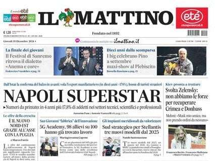 Il Mattino: “La rincorsa”
