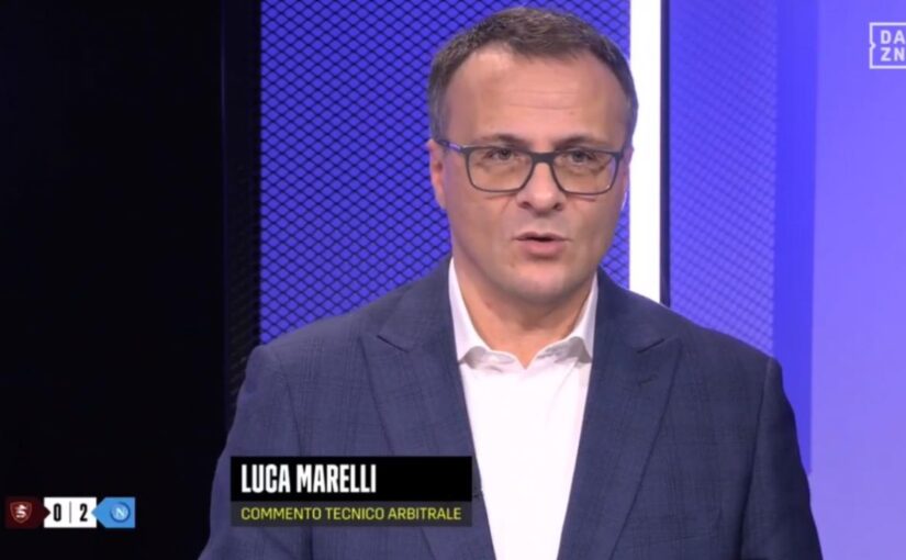 Marelli: "Mi innervosisco ogni volta che sento parlare di violenza sugli arbitri. Chi alza le mani è un disadattato"