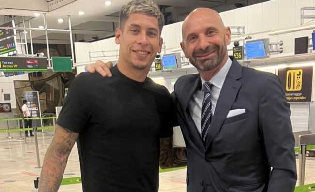 SKY – Olivera-Napoli, si lavora al rinnovo. L’agente a Castel Volturno