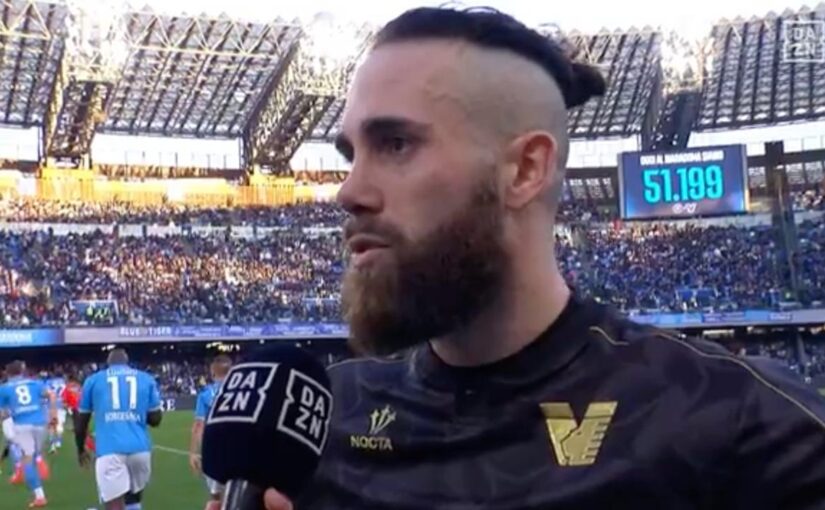 Venezia, Zampano al 45′: "Contento di come stiamo giocando, vogliamo pareggiare o vincere"