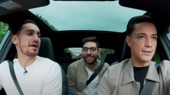Verità o bugia? Raspadori e Meret si sfidano in auto a suon di storie