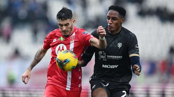 Botta e risposta tra Monza e Cagliari: 1-1 all’intervallo