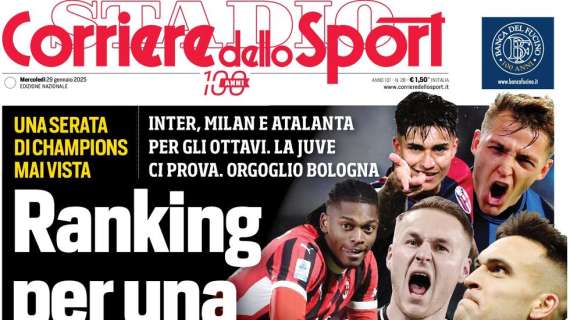 Corriere dello Sport: “Dorgu libera Garnacho”.