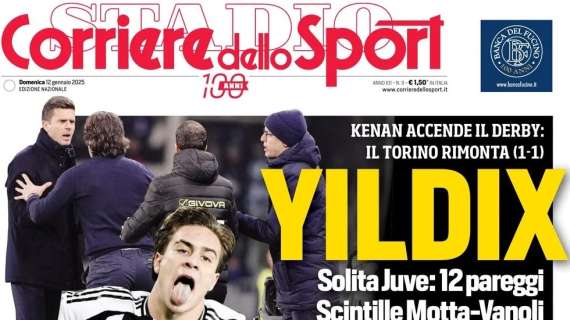 Corriere dello Sport apre con le parole di Conte: “Kvara vuole andar via”