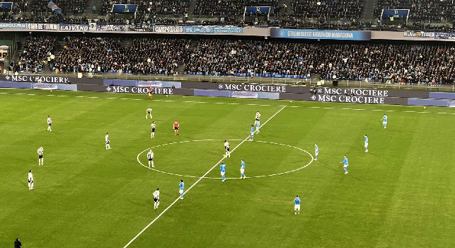 DIRETTA VIDEO – Napoli-Juve 2-1 (42′ Kolo Muani, 57′ Anguissa, 69′ Lukaku): la ribaltano gli azzurri