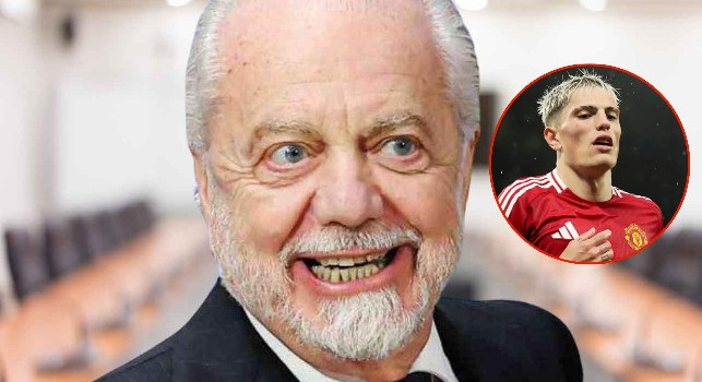 De Laurentiis rompe il silenzio su Garnacho: “Chi mi dà la garanzia che fa 20 gol?”