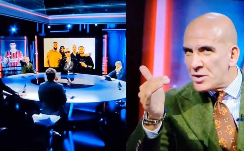 Di Canio: "Giocatori del Milan senza decenza! Concerto di Lazza prima della partita, è gravissimo" | VIDEO