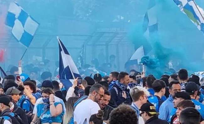 Divieto di trasferta per i napoletani, l’annuncio del senatore Nave