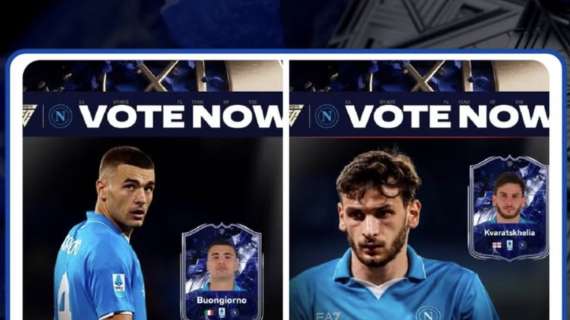 FC25, due giocatori del Napoli tra i candidati della squadra dell’anno