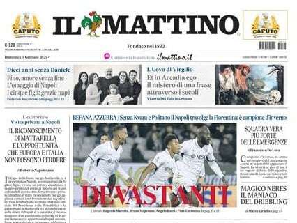 Il Mattino: “Devastanti”