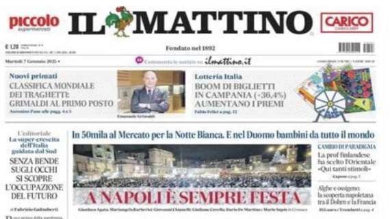 Il Mattino: “La giostra dei gol”